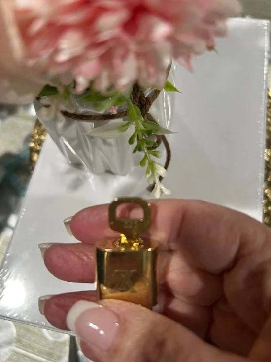 7018. ✨LUXURY✨ Louis Vuitton Lock and Key. #323 - Picture 2 of 4